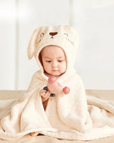 Baby Bath Cape | Soft Cotton for Cozy Comfort