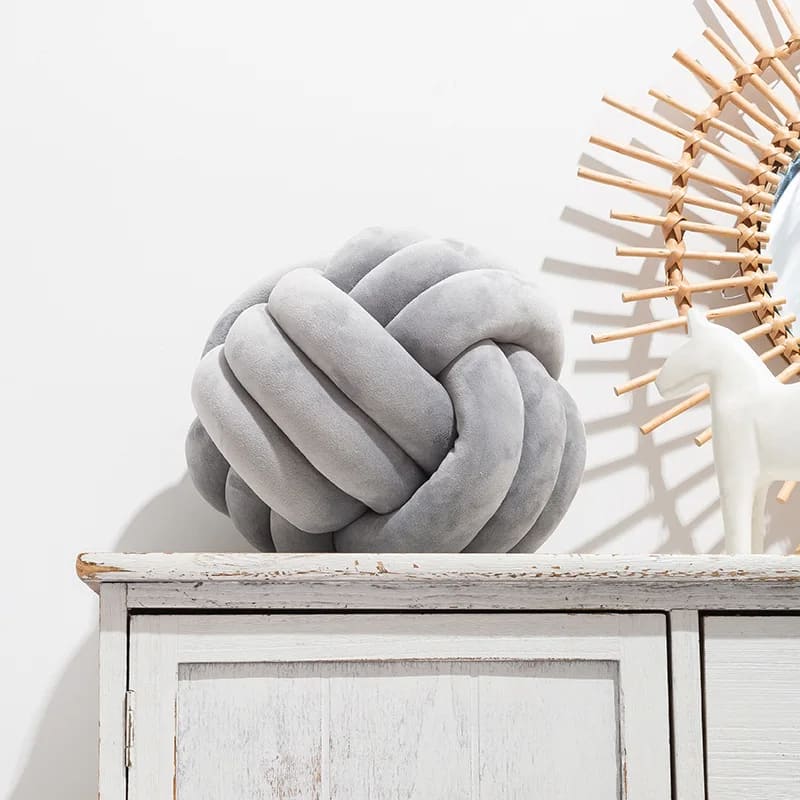 Knotted Baby Cushion | Soft, Stylish, and Easy to Clean