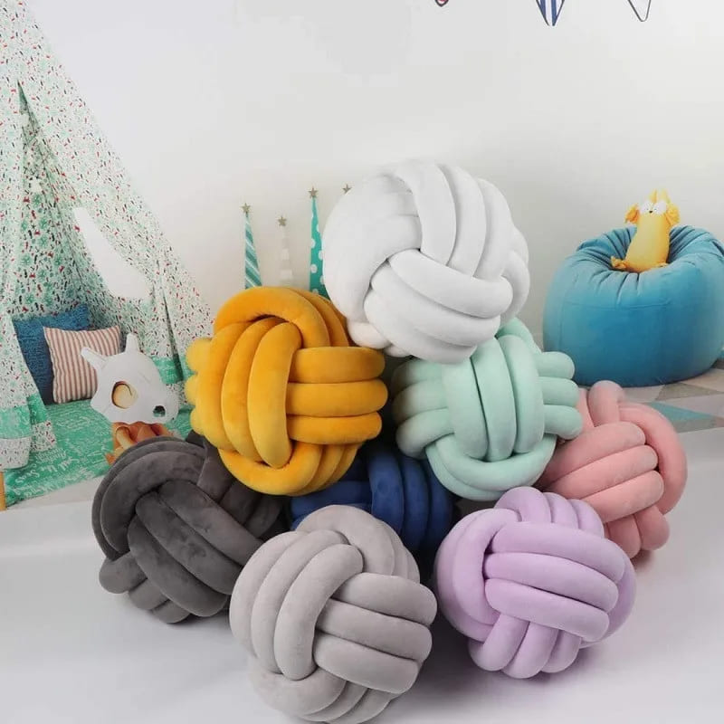 Knotted Baby Cushion | Soft, Stylish, and Easy to Clean