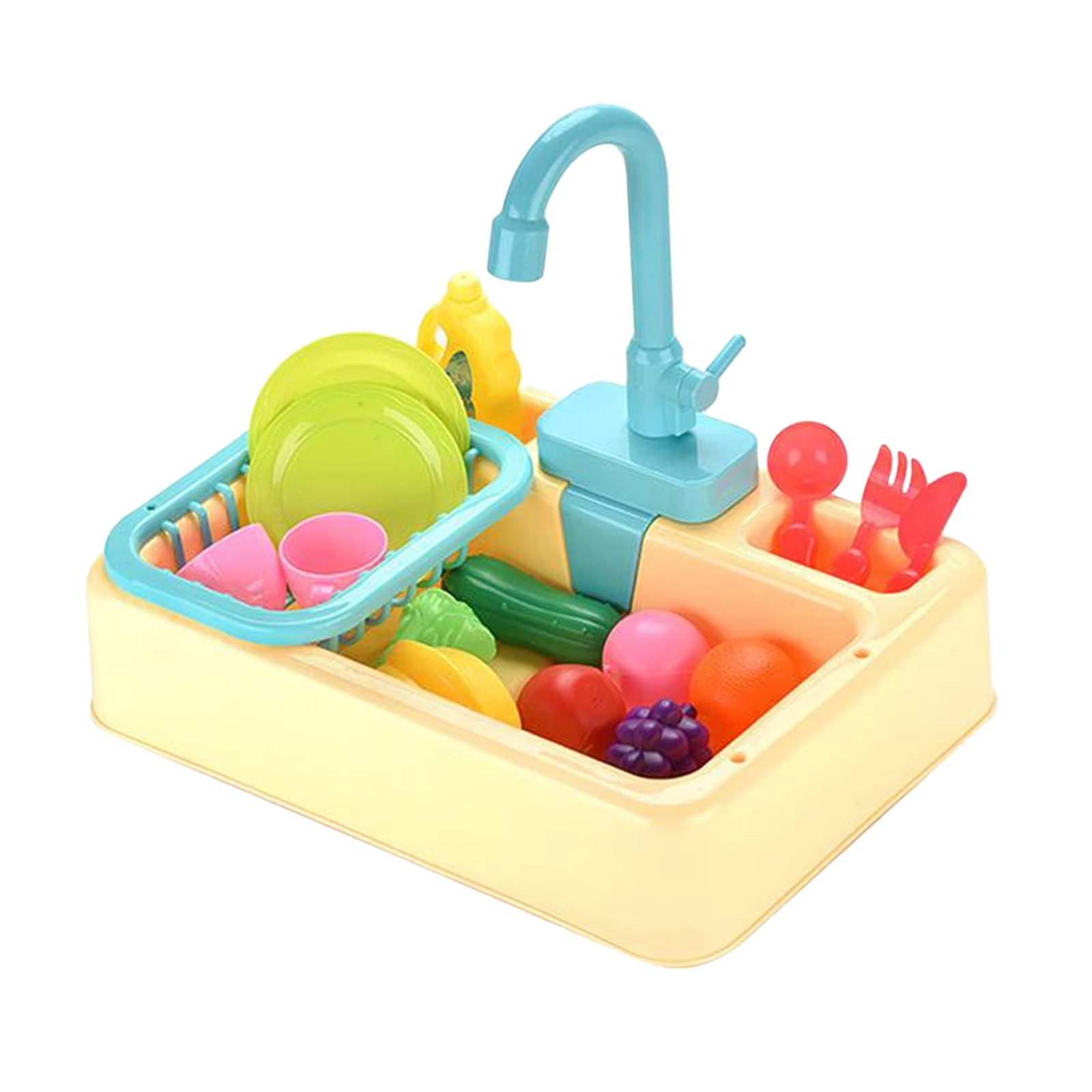 Educational Sink Toy for Kids | Interactive Water Tap Play Set