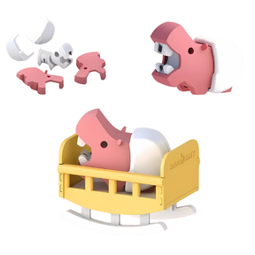 3D Animal Puzzle Toy | Stimulates Imagination and Problem Solving