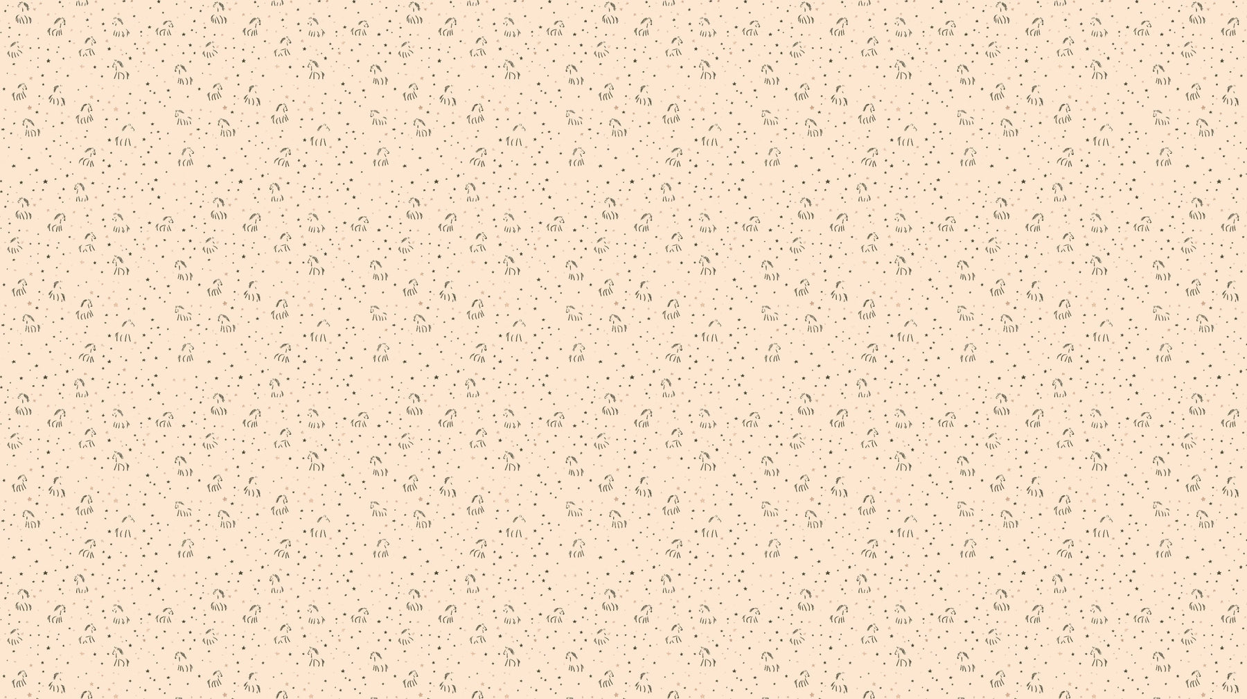 Detailed animal stars mural wallpaper design pattern with stylized animals and stars by Kids-Mundo