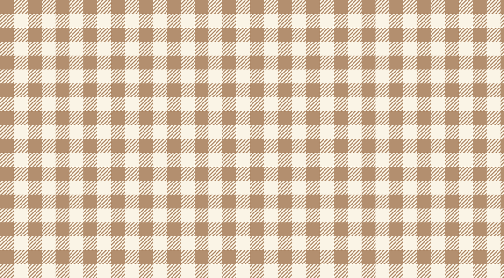 Kids-Mundo flat artwork of a beige and cream gingham check wall mural design