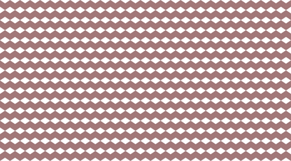 Kids-Mundo flat artwork of a repeating dusty terracotta and white diamond wallpaper pattern