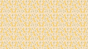 Detailed giraffe and foliage mural wallpaper design pattern by Kids-Mundo