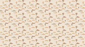 Detailed hot air balloon and mountain landscape mural wallpaper design pattern by Kids-Mundo