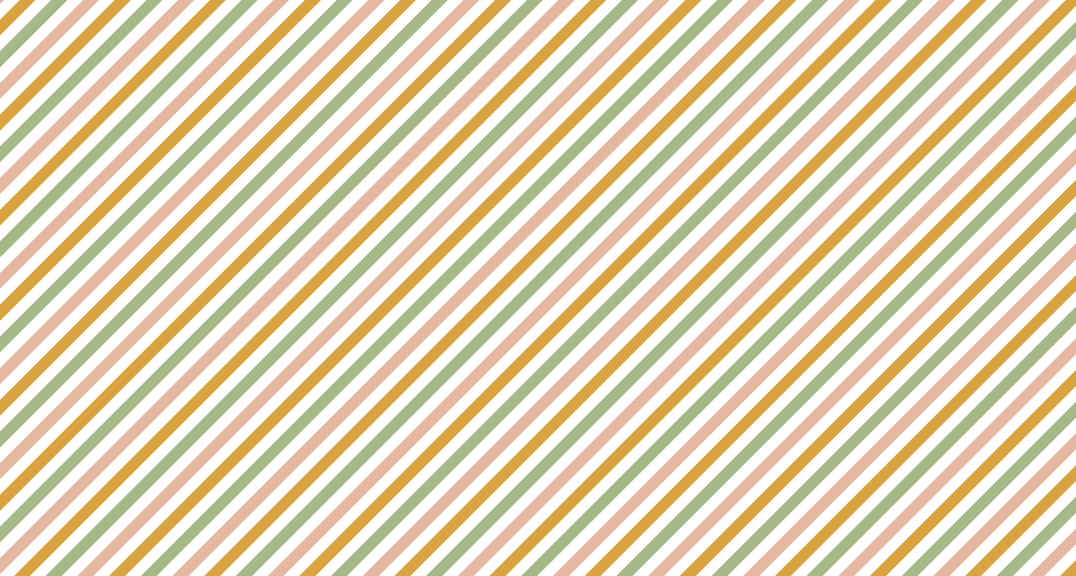 Painterly Diagonal Stripe Wall Mural
