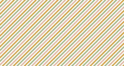 Kids-Mundo flat artwork of thin painted diagonal stripes in blush, sage and mustard
