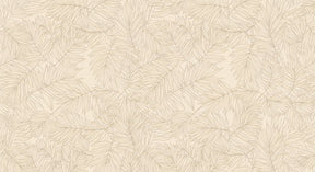 Detailed palm leaves mural wallpaper design pattern showing botanical motifs by Kids-Mundo