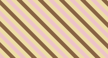 Kids-Mundo flat artwork preview of the pink, beige and brown diagonal stripe wall mural design