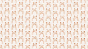 Detailed rainbow butterfly mural wallpaper design pattern with soft pastels by Kids-Mundo