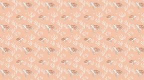 Detailed sea turtle coral ocean mural wallpaper design pattern by Kids-Mundo