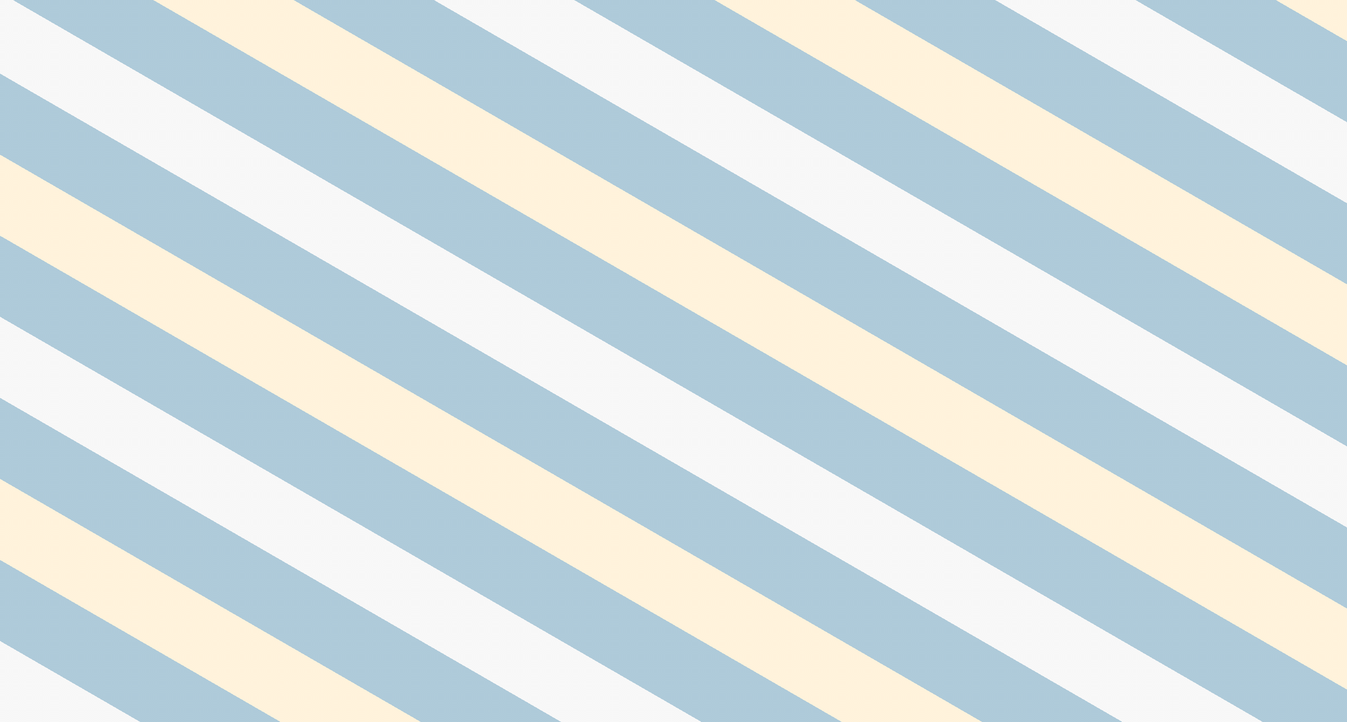 Kids-Mundo blue and cream wall mural flat artwork showing soft diagonal stripe pattern