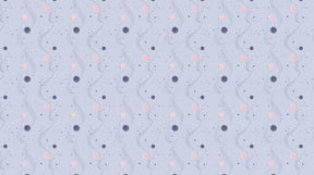 Detailed space planets mural wallpaper design pattern with starry universe motif by Kids-Mundo