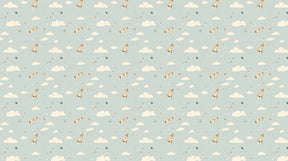 Detailed space rocket and starry clouds mural wallpaper design pattern by Kids-Mundo