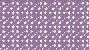 Detailed smiling stars mural wallpaper design pattern on purple background by Kids-Mundo