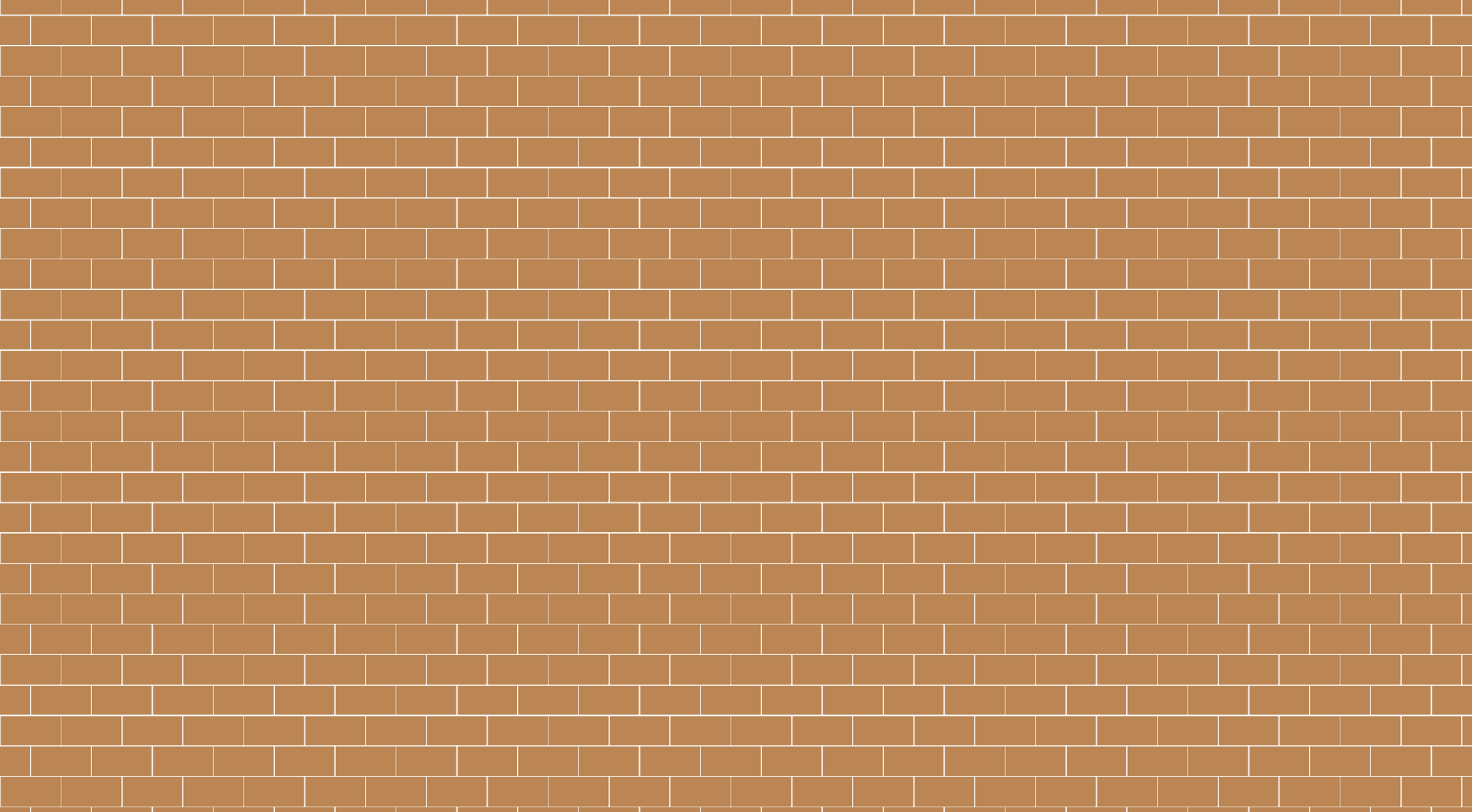 Flat artwork of the Kids-Mundo terracotta brick wall mural texture design