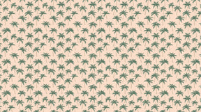 Detailed tropical palm tree mural wallpaper design pattern on pastel background by Kids-Mundo