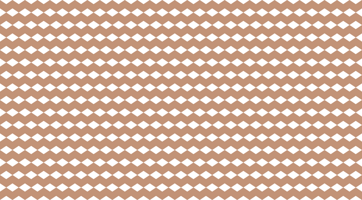 Warm Caramel Diamond Pattern Wall Mural
