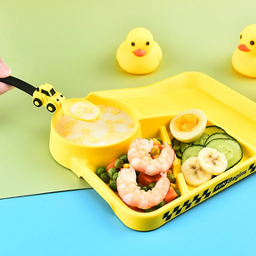 Kids' Construction Dishware Set | Fun Utensils for Healthy Eating