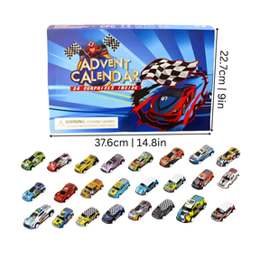 Holiday Countdown Toy Cars | Daily Surprises for Creative Play