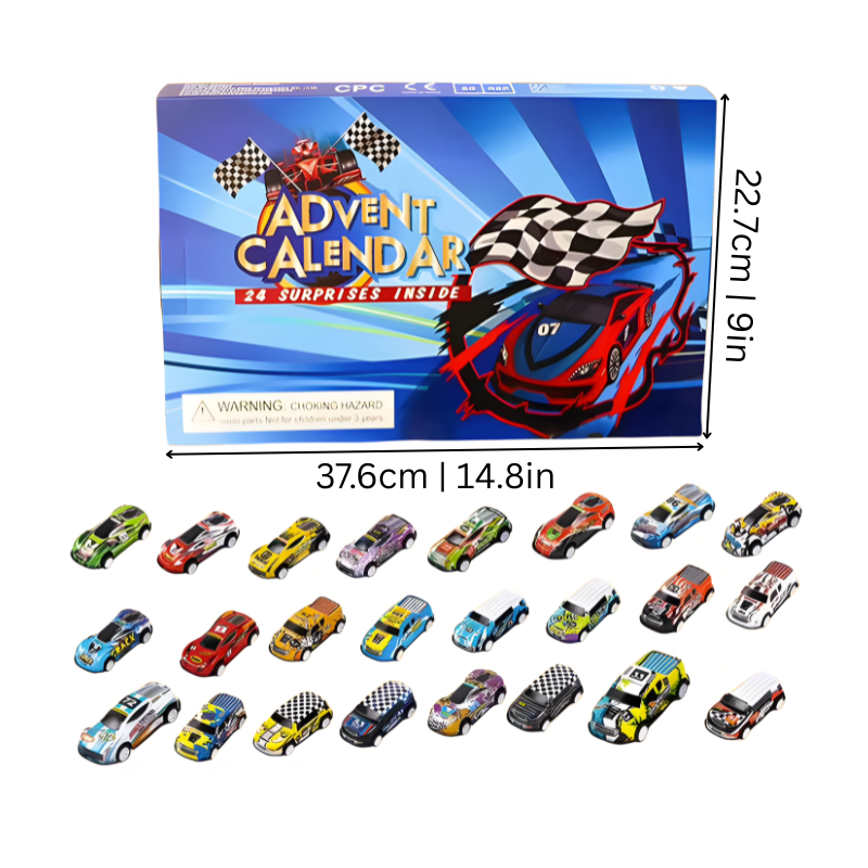 Holiday Countdown Toy Cars | Daily Surprises for Creative Play