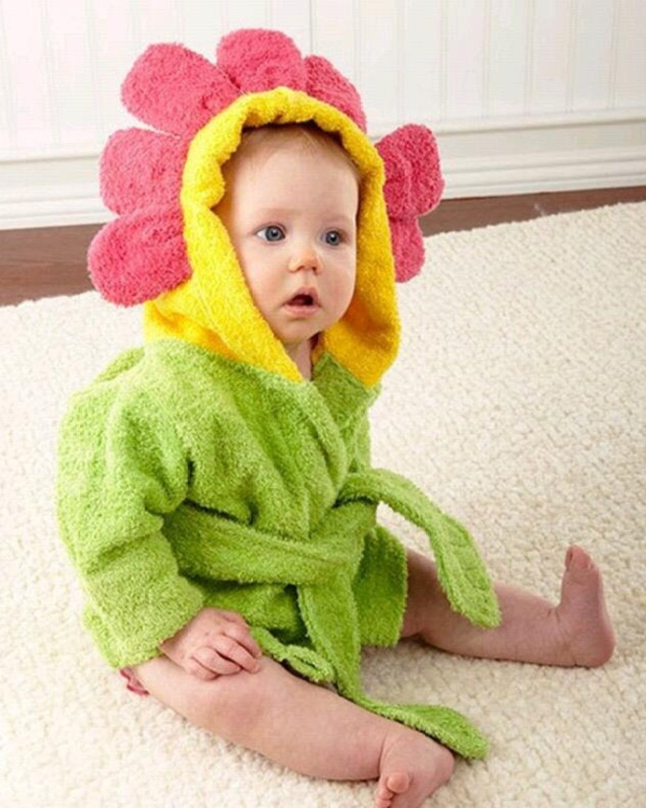 Baby Cotton Bathrobe | Soft, Lightweight, Comfortable Design