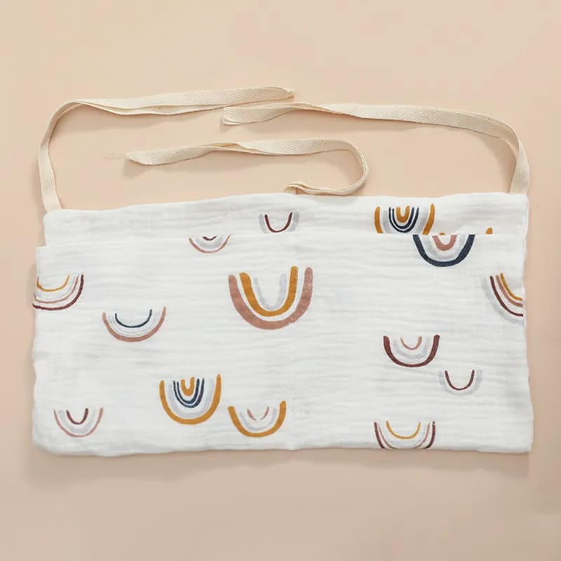 Baby Bed Storage Organizer | Soft, Breathable, Multi-Compartment Design