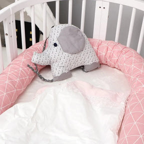 Baby Bed Bumper | Soft, Stylish, and Safe Design