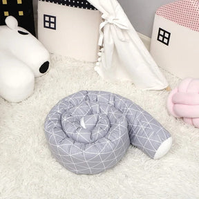 Baby Bed Bumper | Soft, Stylish, and Safe Design