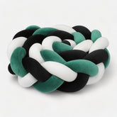 Velvet Braided Crib Bumper | Soft, Safe, and Stylish Design