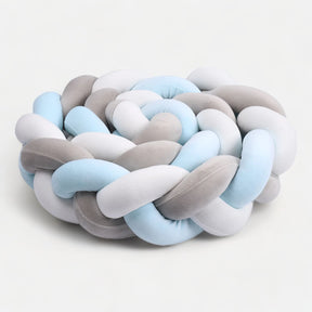 Braided Bed Guard for Babies | Soft Cotton Safety Braid
