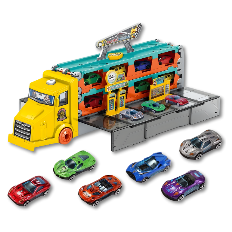 Dinosaur Racing Toy Set | Battery-Free Imaginative Play